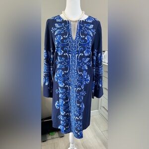 Lilly Pulitzer Blue Harlow Tunic Dress, size XS
